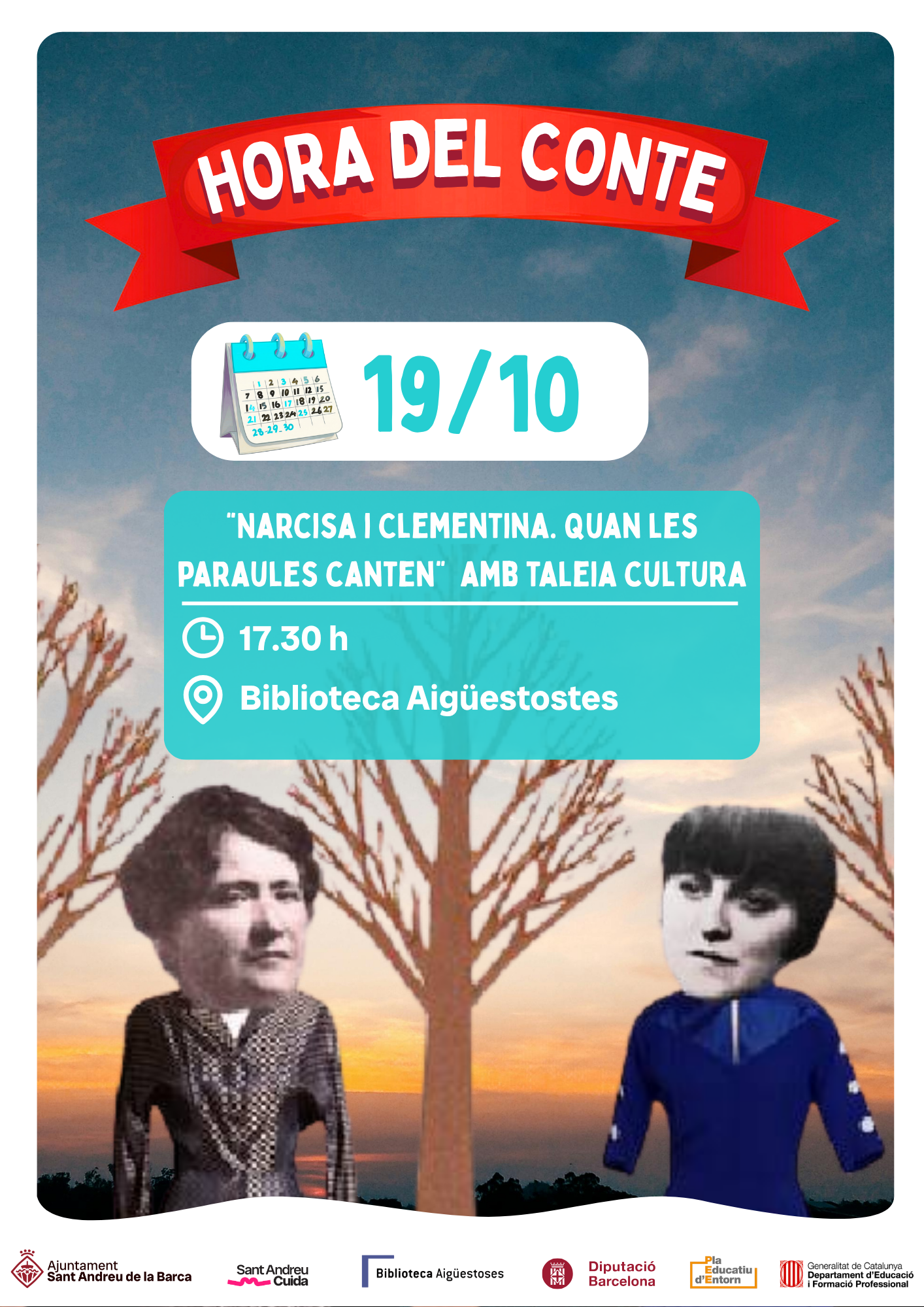 Narcisa i Clementina, quan les paraules canten , amb Taleia Cultura